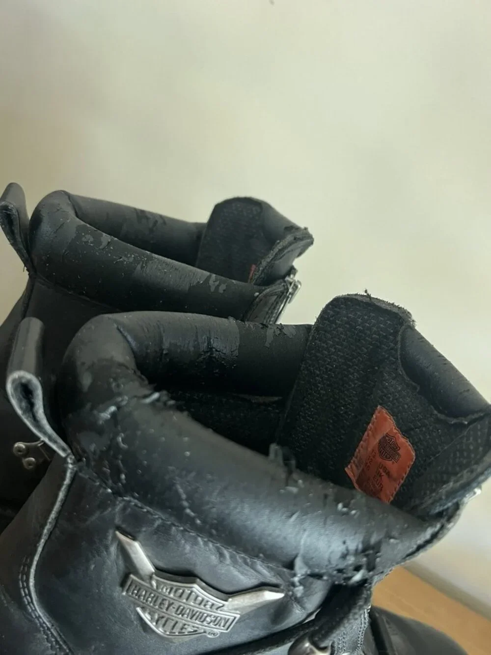 Harley-Davidson® Men's 13 Brake Light Black 6.25-Inch Motorcycle Boots D91680
